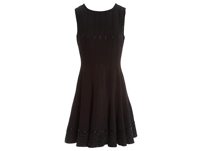 Diane Von Furstenberg Dresses Black Cotton  ref.454344