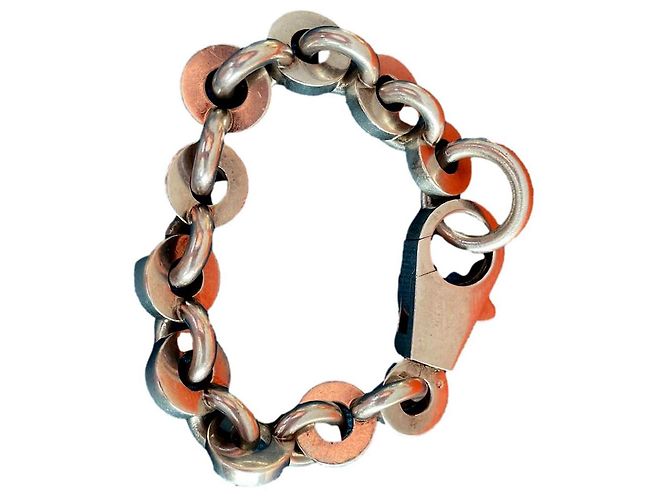 Bracciale acrobatico Hermès Argento Argento
