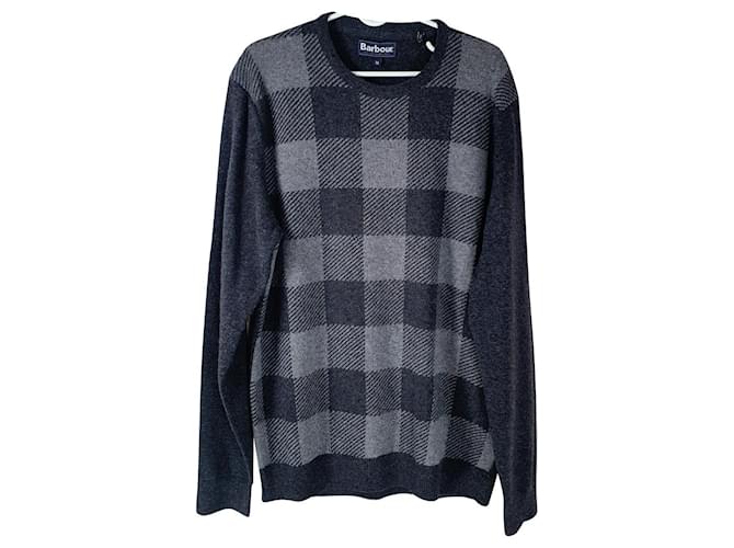 Barbour Sweaters Grey Wool  ref.454925