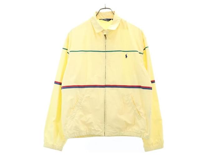 Used] Polo Ralph Lauren 80s-90s USA Line Swing Top M Yellow POLO RALPH  LAUREN Harrington Jacket Vintage Men Cotton  - Joli Closet