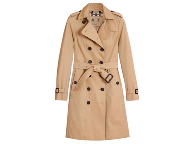 Trench Burberry Sandringham the long OUT OF STOCK new with tags Beige Cotton  ref.455391