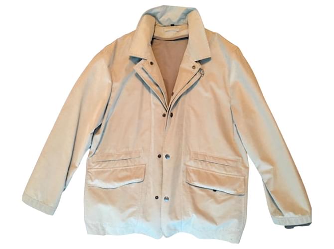 Fay jacket Beige Cotton  ref.455429