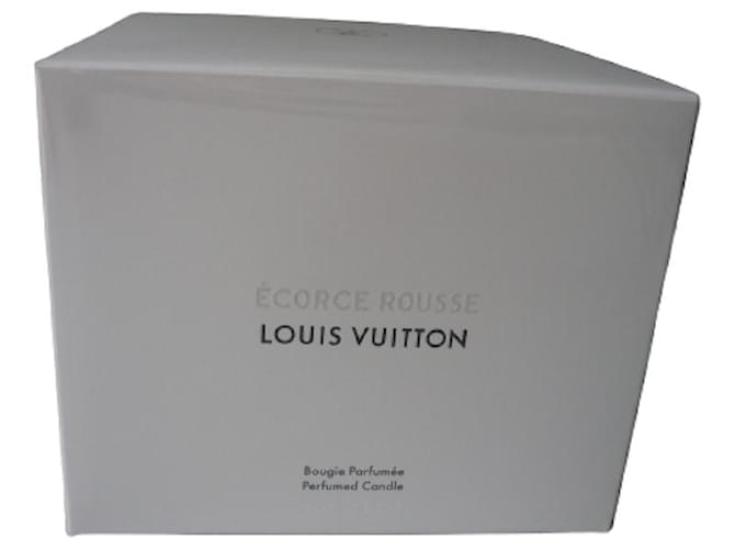 LOUIS VUITTON Bougie parfumé neuve sous blister Verre Blanc  ref.455431