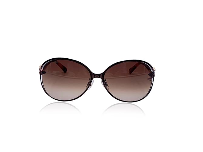 Swarovski Brown Metal Sunglasses SK 241-K with Crystals 60/15 140MM  ref.456729