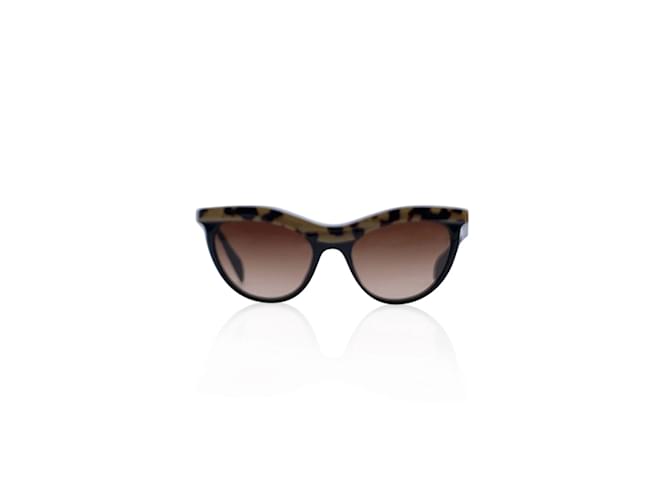 Prada Occhio di gatto nero SPR06Occhiali da sole P 54/19 140MM Acetato  ref.456785 - Joli Closet