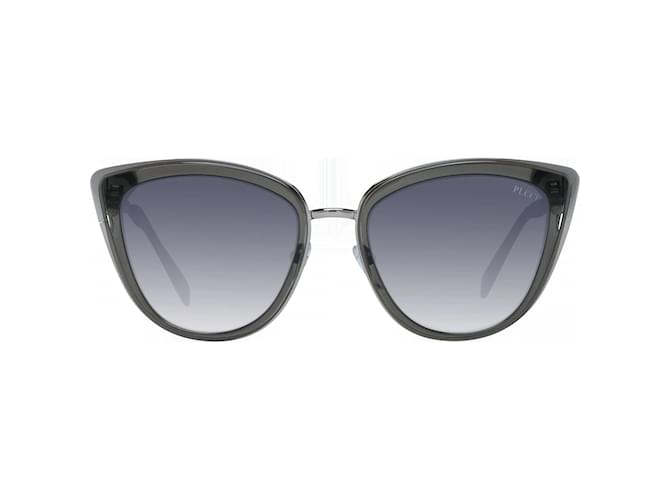 Emilio Pucci Menta donne argento occhiali da sole EP0092 20B 55-19 145 MM Plastica  ref.456865