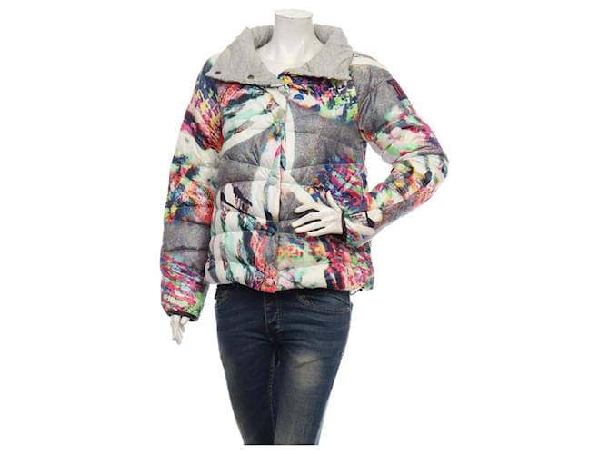 Escada Jacket Polyester Down Multi Color Multiple colors 