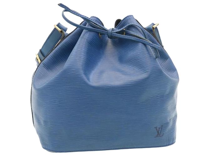 Noe Louis Vuitton Petit Noé Azul Cuero  ref.457346