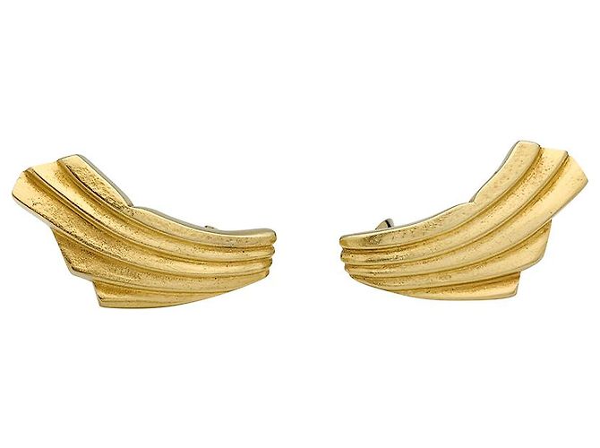 Orecchini Lalaounis "Draped" in oro giallo.