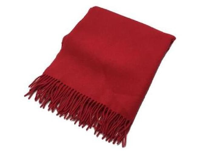 Gianni Versace Men Scarves Red Cashmere  ref.457687