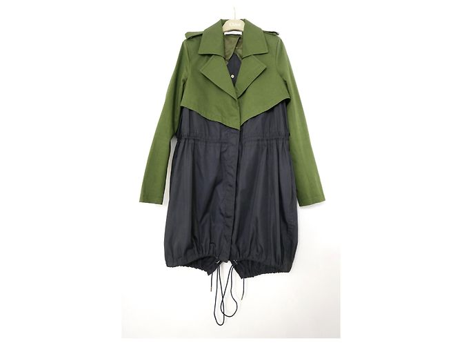 Giaccone trench di Givenchy Blu navy