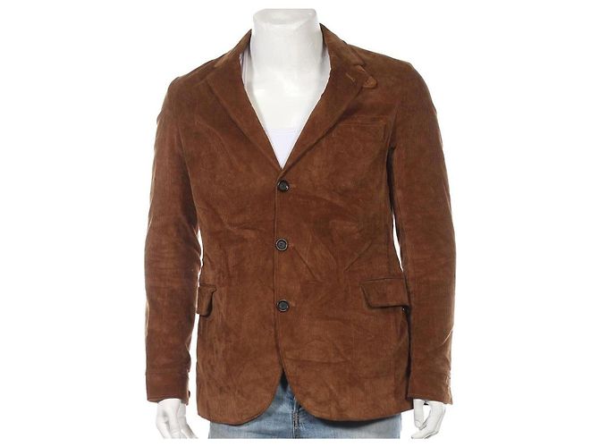 Autre Marque OLIVER SPENCER Cord-Blazerjacke braun