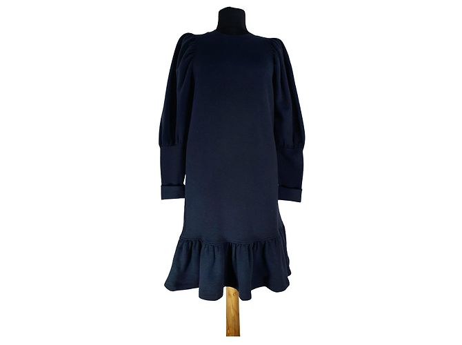 Vestido Ulla Johnson de algodón azul marino