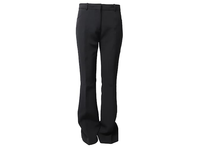 Pantalones de vestir Victoria Beckham en poliéster negro  ref.458703