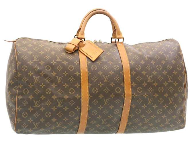 Louis Vuitton Monograma Keepall 60 Boston Bag M41422 LV Auth lt080 Lona  ref.459510