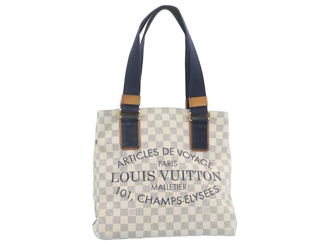 Louis Vuitton Damier Azur Canvas Articles De Voyage Cabas
