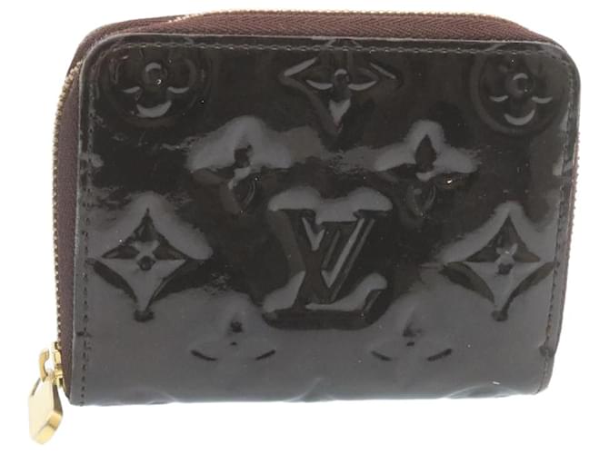 Louis Vuitton Amarante Monogram Vernis Zippy Coin Purse