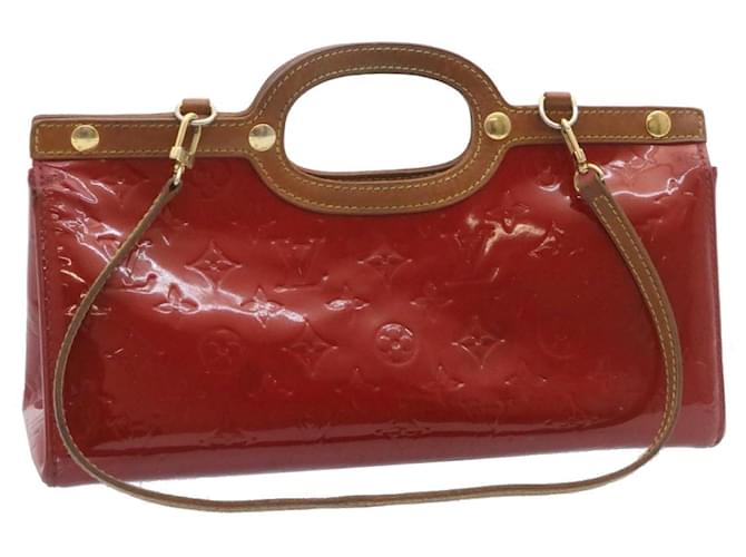 Roxbury patent leather handbag Louis Vuitton Red in Patent leather