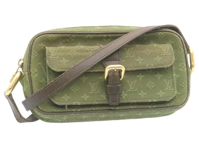 LOUIS VUITTON Monogram Mini Juliet MM Shoulder Bag TST Khaki M92418 auth  27499