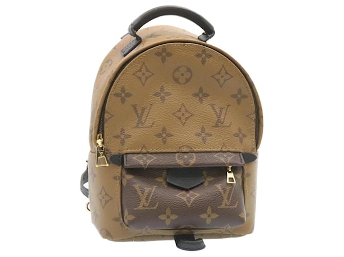 Louis Vuitton Monogram Palm Springs Brown Mini Backpack, Women's, Size: One Size