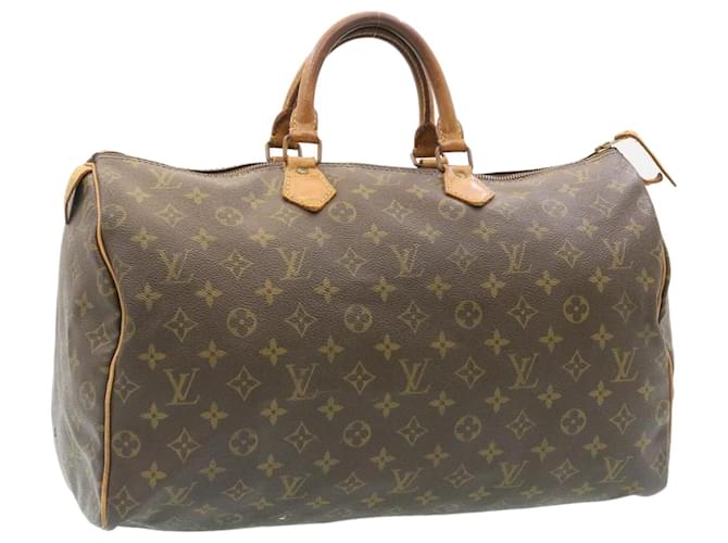 Louis Vuitton Monogram Speedy 40 Hand Bag M41522 LV Auth jk668 Cloth  ref.461329 - Joli Closet