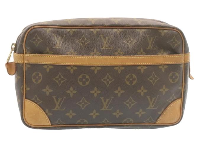 Louis Vuitton Monogram Compiegne 28 Clutch Bag M51845 LV Auth