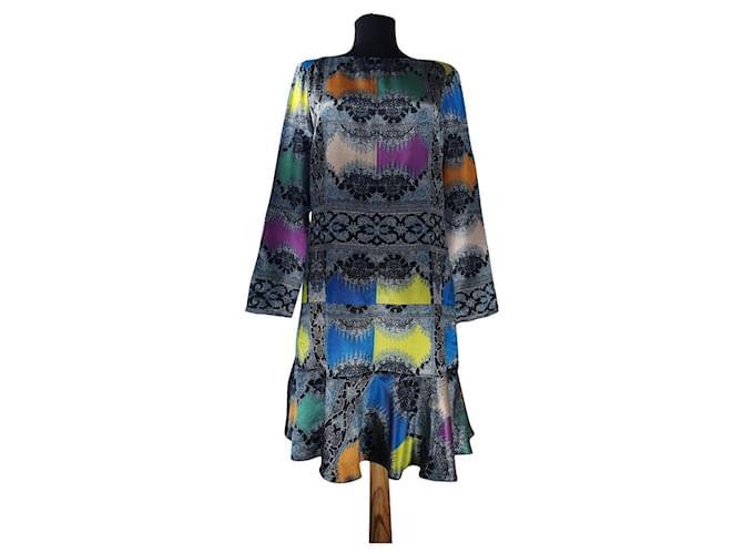 Etro Dresses Multiple colors Silk Wool  ref.462002