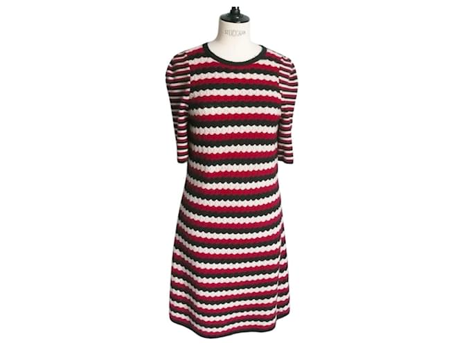 CHANEL New multicolor cashmere dress DRESS Label T42 Multiple colors  ref.462005