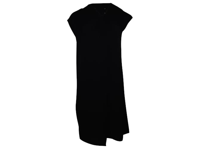 Maison Martin Margiela Twist Neck Dress in Black Polyester  ref.462575