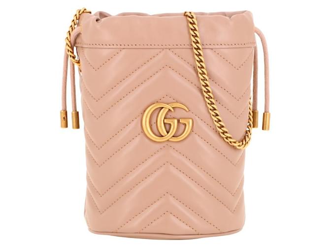 GUCCI MARMONT Pink Leather  ref.462820