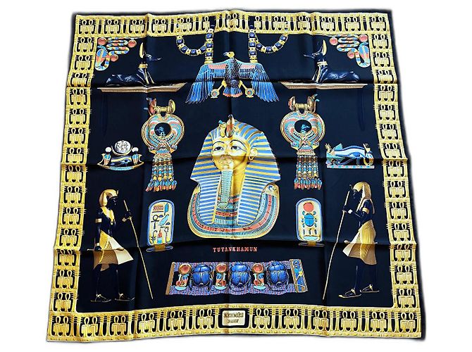 Hermès Tutankhamon Nero Seta