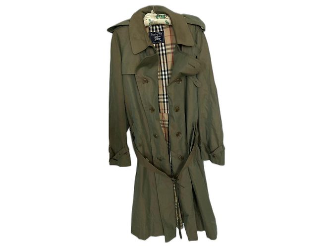 Burberry Dash Trenchcoat Olive Green Cotton