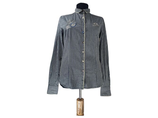 Autre Marque La Martina Top Shirt Baumwolle Elastan Mehrfarben