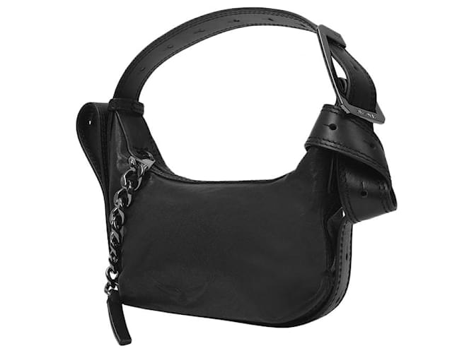 Le Cecilia Xs Hobo Bag - Zadig & Voltaire -  Black - Leather Synthétique Simili cuir Noir  ref.463213