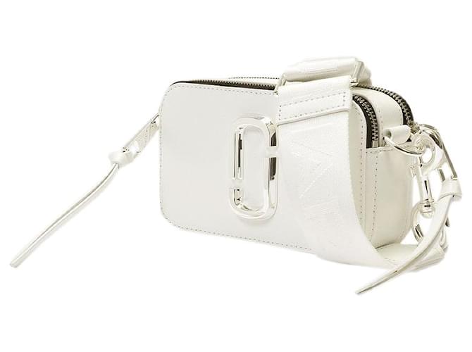 Marc Jacobs Snapshot Bag in White Leather ref.463267 - Joli Closet