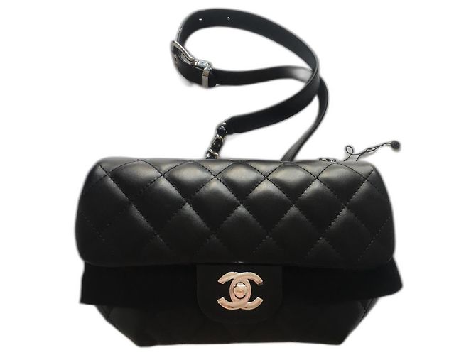 Marsupio micro Chanel Nero Pelle