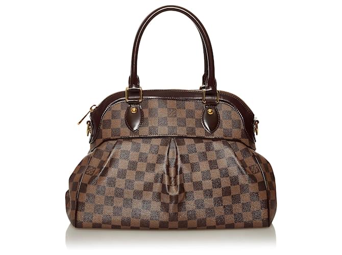 Louis Vuitton, Bags, Louis Vuitton Trevi Pm Damier Ebene Shoulder Bag In  Mint Condition