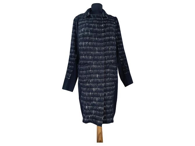 Autre Marque Giorgio Grati Wool Coat Black