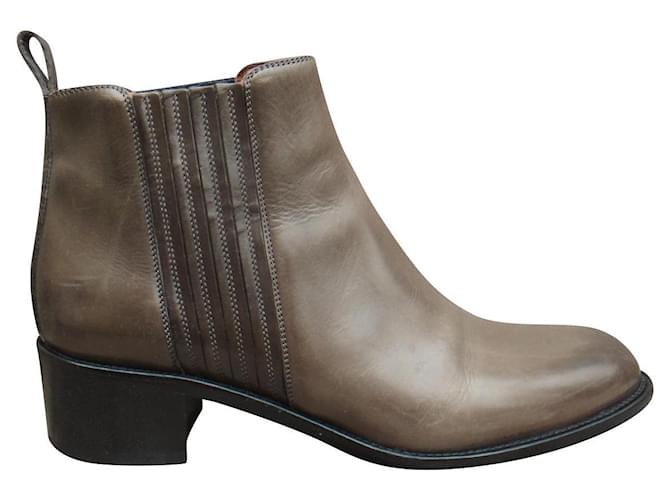 Sartore p boots 365 Khaki Leather  ref.464371