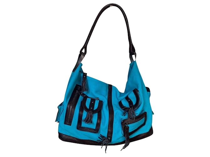 kenzo bag Light blue Leather  ref.464434