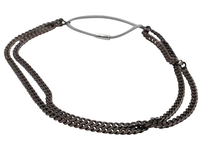 Jennifer Behr Chain Headband in Grey Metal   ref.464618