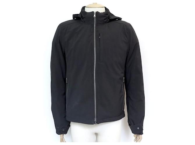 Autre Marque NEW INVENTIVE CITI JACKET 810 Winter 710248 M BLACK MOTORCYCLE SCOOTER LORO PIANA Synthetic  ref.464739