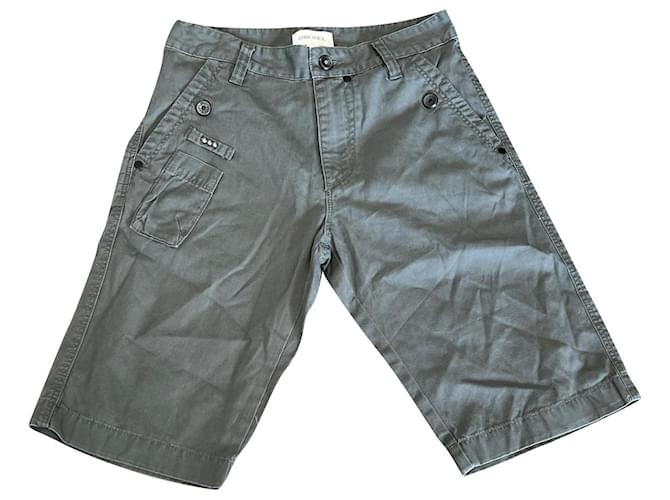 Diesel Pantalones cortos de niña Gris Algodón  ref.465397