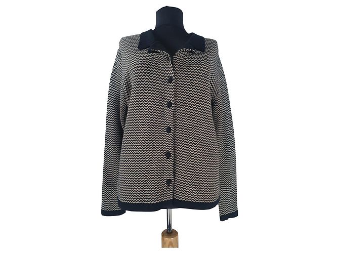 Autre Marque Laura Ashley Strickjacke aus Wolle Mehrfarben