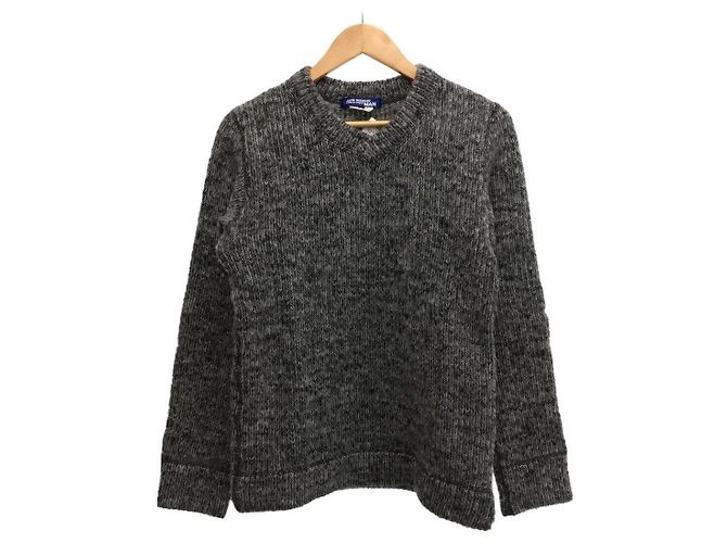 JUNYA WATANABE COMME des GARCONS MAN Pullover (dick) / M / Wolle / Grau / WP-T036 / Roving-Stil gestrickt