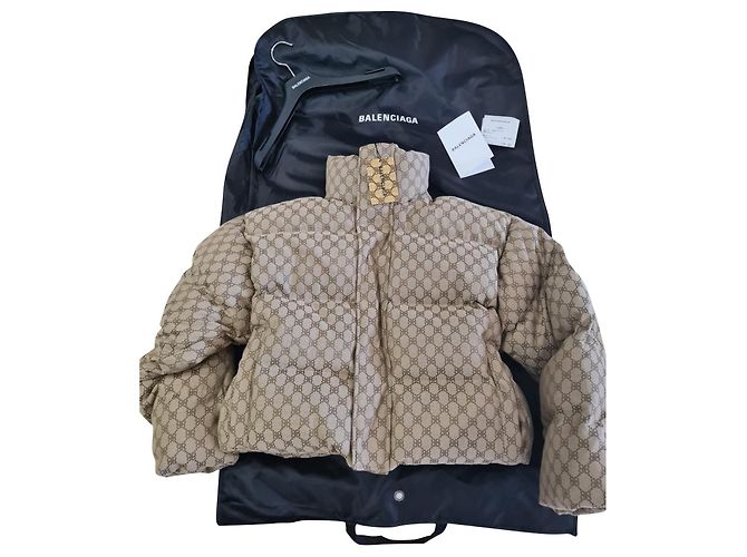 Manteau Gucci x Balenciaga Beige