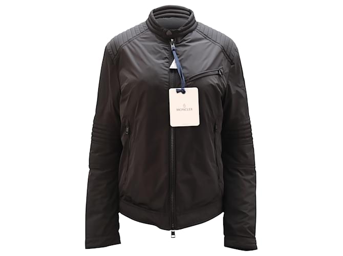 Moncler Gimont Giubbotto Micro Ventile Down Jacket in Black Polyamide Nylon  ref.466257