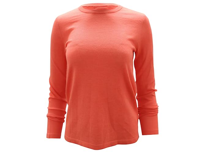 Equipment Crewneck Sweater in Silk Orange  ref.466258