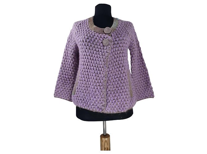 Strickjacke Jacqline By Malene Birger Lila