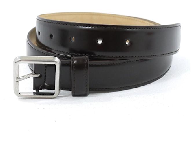 [Used] Balenciaga BALENCIAGA 460333 Belt Brown Size: 90 [f135] Leather  ref.466574